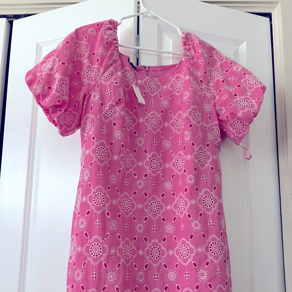 Women’s Pink Eyelet Dress Size 10